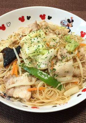 簡単!焼きビーフン!(^^)!-レシピのメイン写真