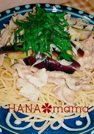 市販のドレッシングで♡豚しゃぶパスタ-レシピのメイン写真