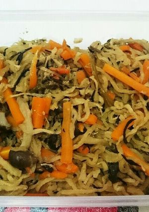 簡単☆豪華にサバ缶de切り干し大根の煮物-レシピのメイン写真
