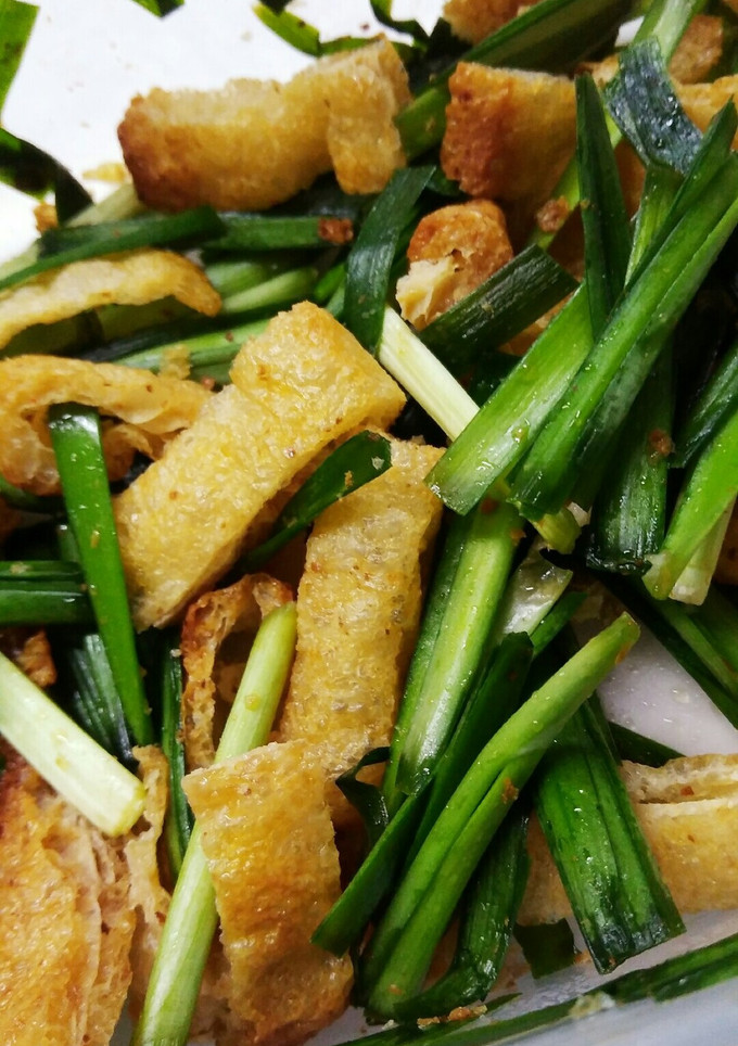 ニラと油揚げで簡単おつまみ、ご飯のお供！-レシピのメイン写真
