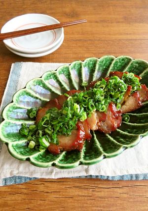 疲労回復☆たっぷりネギとチャーシュー炒め-レシピのメイン写真