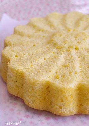 ゆずケーキ-レシピのメイン写真