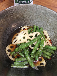 インゲンとレンコンの煮浸し-レシピのメイン写真