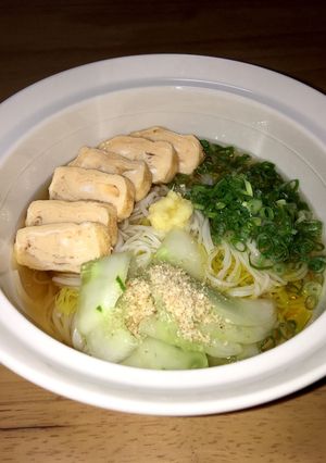 卵焼きと、きゅうりの素麺♡-レシピのメイン写真
