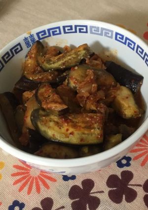 茄子のキムチ煮-レシピのメイン写真