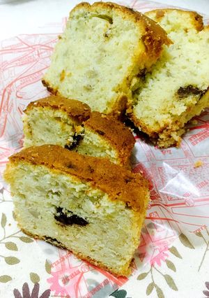 チョコバナナパウンドケーキ-レシピのメイン写真