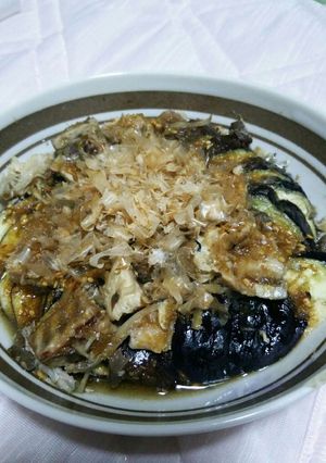レンジでサバ缶となすのおつまみ-レシピのメイン写真
