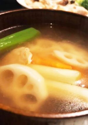 梅コンソメスープ-レシピのメイン写真