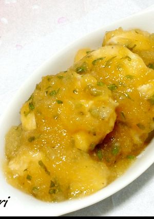 さっぱり!ご飯が進む!ささみのみぞれ煮!-レシピのメイン写真