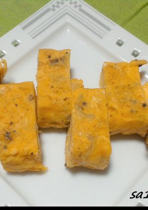 簡単！相性抜群！じゃこの卵焼き！-レシピのメイン写真
