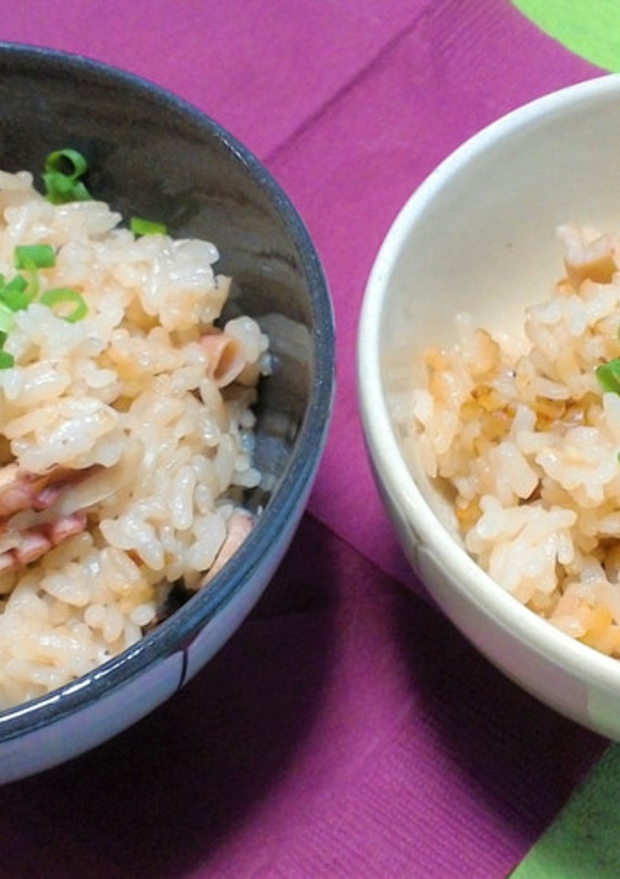 炊飯器で簡単！旨味たっぷりタコ飯！-レシピのメイン写真