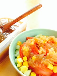 玉ねぎまるごと食べるドレッシング♪-レシピのメイン写真