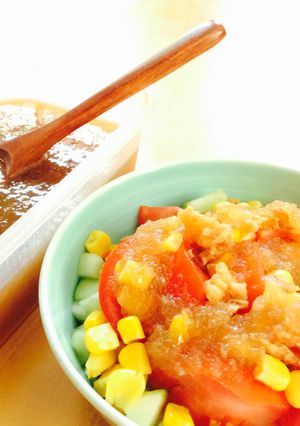玉ねぎまるごと食べるドレッシング♪-レシピのメイン写真
