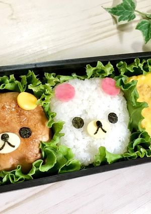 コリラックマの昆布マヨおにぎり-レシピのメイン写真