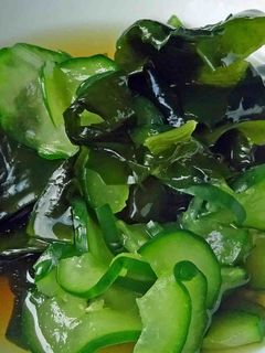 胡瓜とわかめの出汁酢のもの-レシピのメイン写真