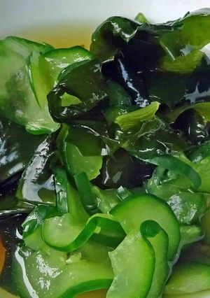 胡瓜とわかめの出汁酢のもの-レシピのメイン写真
