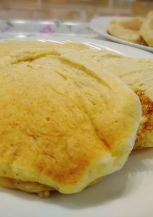 材料３つ！バナナのふわふわパンケーキ-レシピのメイン写真