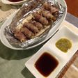 トースターパンでゴボウの豚肉巻き