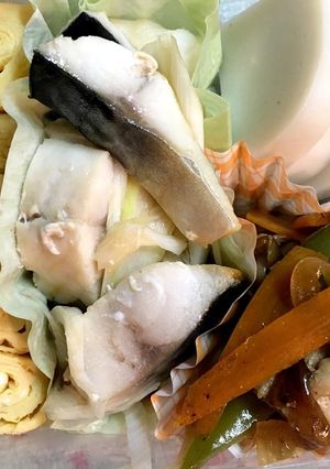 サバとネギのポン酢蒸し-レシピのメイン写真