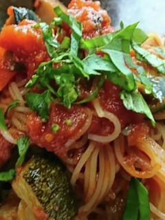 夏野菜いっぱい ラタトゥイユの冷製パスタ-レシピのメイン写真