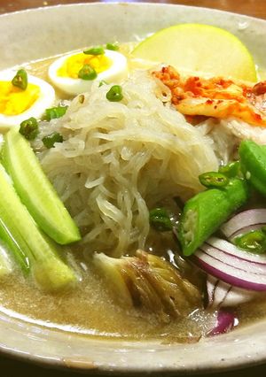 冷麺 梨のスープ-レシピのメイン写真