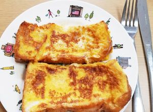 超簡単☆牛乳なしで作るフレンチトースト-レシピのメイン写真