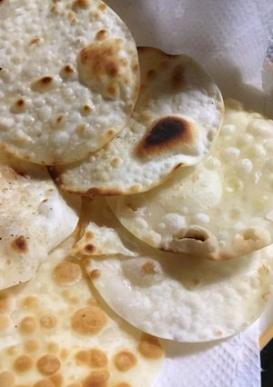 餃子の皮でおせんべい♪-レシピのメイン写真