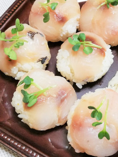 【釣食】イサキの手まり寿司-レシピのメイン写真