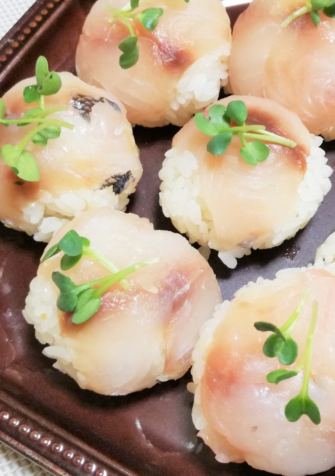 【釣食】イサキの手まり寿司-レシピのメイン写真