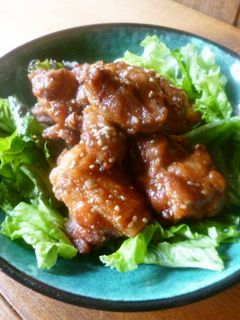 ご飯がススム♡甘辛唐揚げ♪-レシピのメイン写真