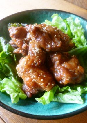 ご飯がススム♡甘辛唐揚げ♪-レシピのメイン写真
