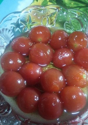 大量消費にも♪簡単ミニトマトの浅漬け-レシピのメイン写真