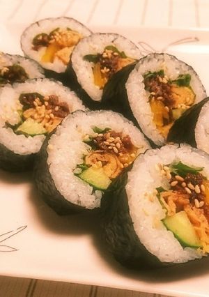 韓国風海苔巻き-レシピのメイン写真
