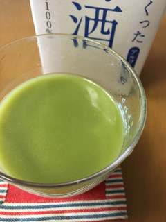 糀甘酒と抹茶のハーフハーフ-レシピのメイン写真