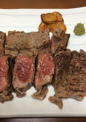 2017年7月30日のステーキ-レシピのメイン写真