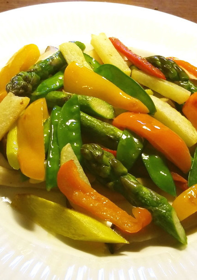 冷蔵庫の残り野菜の炒め物-レシピのメイン写真