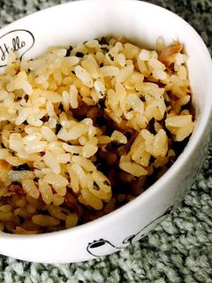 塩昆布とツナ缶の炊き込みご飯-レシピのメイン写真