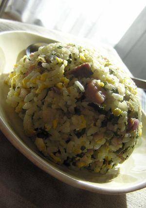 チャーハン風大根葉飯～炊飯器で混ぜご飯-レシピのメイン写真