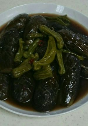 大量消費ナスとシシトウの煮浸し-レシピのメイン写真
