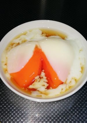 白身トロトロ、黄身モッチモチの温泉玉子-レシピのメイン写真