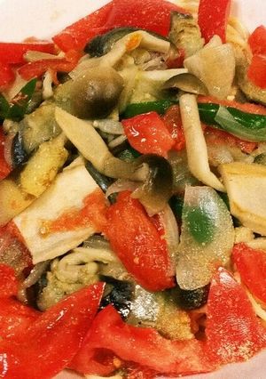 サムライ特製夏野菜とキノコスープパスタ❤-レシピのメイン写真
