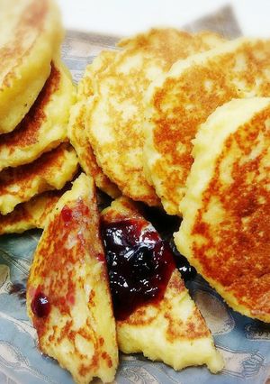 もっちり食感☆生おからdeホットケーキ☆-レシピのメイン写真