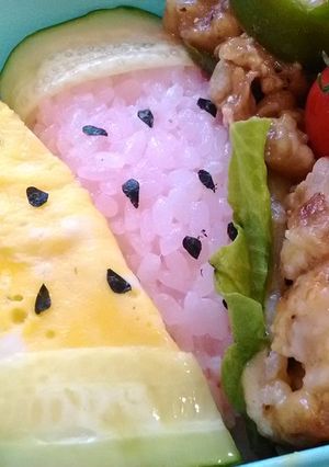 キャラ弁♡すいか弁当♪-レシピのメイン写真
