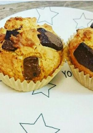 HM☆目分量で簡単チョコチップマフィン-レシピのメイン写真