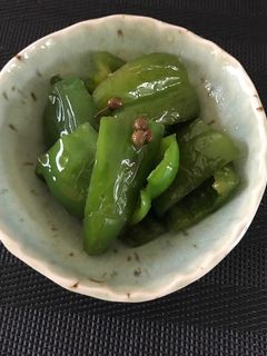 ピーマンの煮びたし★簡単あと一皿-レシピのメイン写真