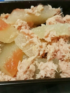 スイカの皮 簡単ツナの和え物-レシピのメイン写真