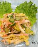 鰹と昆布が決め手！白菜とハムの和サラダ！
