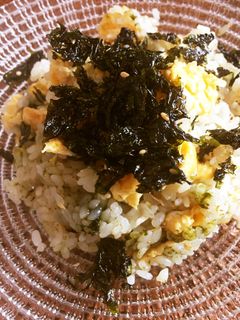 岩のりと卵のチャーハン-レシピのメイン写真