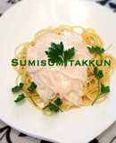 簡単‼︎冷製パスタ♪タラコ豆腐クリーム☆