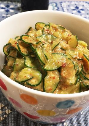 ピリ辛味噌もみきゅうり-レシピのメイン写真